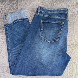 GAP Straight Cuff Ankle Jeans